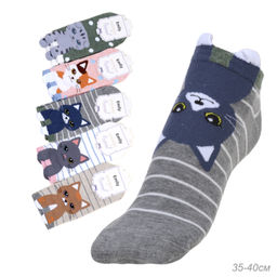 Носки женские р. 35-40 короткие / L685 /уп 40/120/ ОДНА ПАРА - ГалеонТрейд фото 2