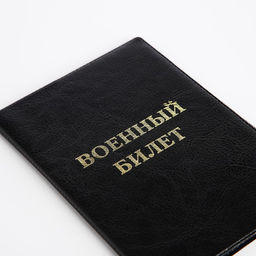 Обложка для военного билета, цвет чёрный - Simaland фото 4