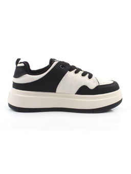 04-PDH336-2 BLACK Кроссовки демисезонные женские (натуральная кожа, нубук)