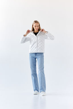 Куртка женская демисезонная 25300 (графит) - Kankan фото 11