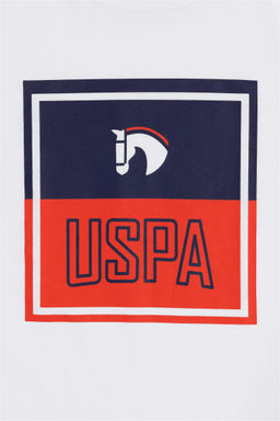 Белая футболка для мальчика - U.s. polo assn фото 4