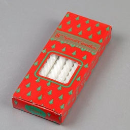 Свеча стержень 12 штук 20 см / GL-12R /уп 72/белые - Галеонтрейд фото 4