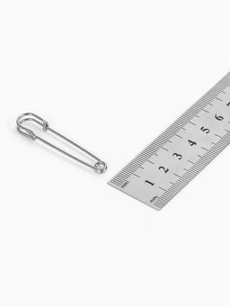 Булавка 4.5?1.2 см (набор 5 шт.), СМ-208-3, цвет серебро
