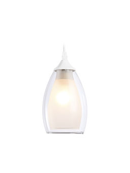 Светильник подвесной TR3534, 1хE27, 40Вт, d12 h80 см, белый