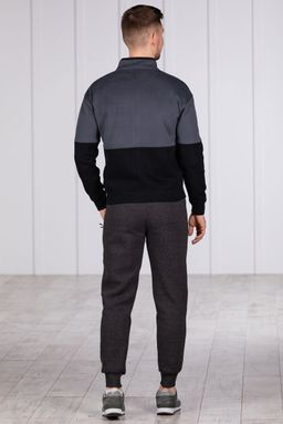 Брюки спортивные 
 3.MA004B-серый-тёмный