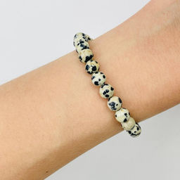 Браслет из перепелиной Яшмы 17 см