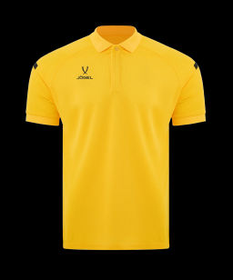 Поло JOGEL CAMP 2 Poly Polo, желтый/черный  фото 2