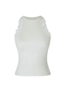 Ekru Dantelli Yazl?k Ozel Iplik Bluz TWOSS26BZ00646 - Trendyolmilla фото 5