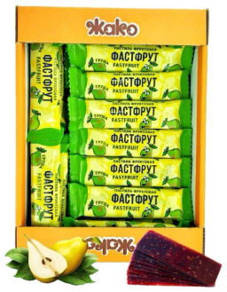 1 кг ФАСТФРУТ пастила ГРУША (3079) вес 1 кг (Жако)