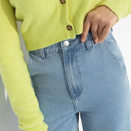 Джинсы палаццо с высокой посадкой, Florence (light blue) - Charutti фото 3