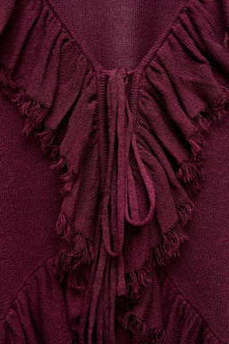 RUFFLED KNIT BLOUSE - Zara фото 9