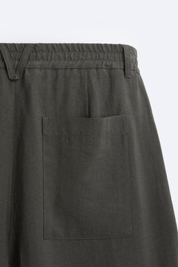 LYOCELL BLEND TROUSERS - Zara фото 27