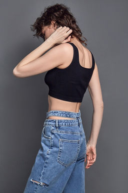 Спортивный кроп-топ - Incity фото 4