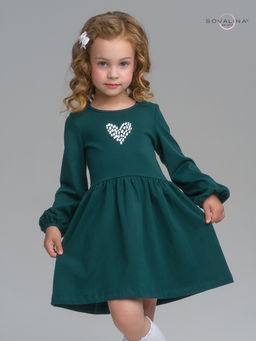 Платье Моана изумруд-лав