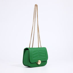 Сумка-мессенджер на клапане, цвет зелёный - Simaland фото 7