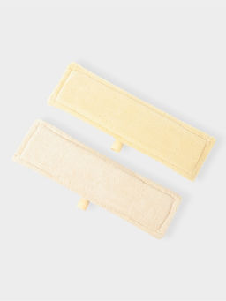 Швабра «Пастель», плоская, окрашенный телескопический черенок, микрофибра, 43×14×124 см