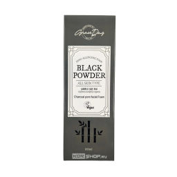 Пенка с древесным углем для глубокого очищения проблемной кожи Black Powder Charcoal Pore Facial Foam Grace Day, Корея, 180 мл Акция