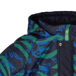 Комбинезон зима зеленосиний