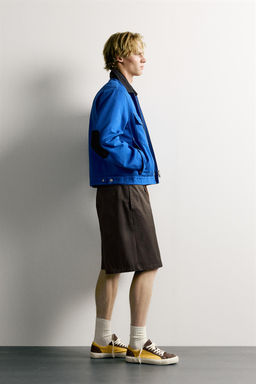 BERMUDA RELAXED FIT PLIEGUES / Marr?n - Zara фото 4
