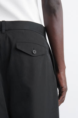 PANTAL?N CHINO WIDE LEG DE ALGOD?N - H&m фото 8
