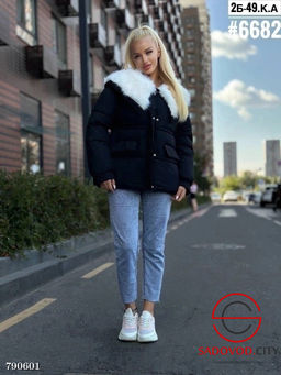 Женская повседневная зимняя куртка