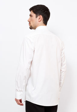 Сорочка мужская длинный рукав GREG Gb100/311/WHITE