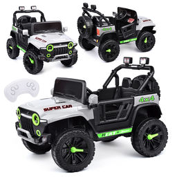 Электромобиль U023392Y "Крутой водитель" на аккумуляторе, с р/у управлением, в коробке