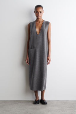 VESTIDO MIDI DE LANA HERVIDA - H&m фото 2