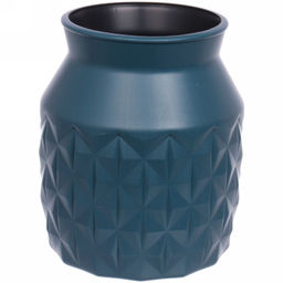 Цена за 4 шт. Ваза из пластика "Marlen-Элли" 0,8л 12,5*9,5см цвет синий