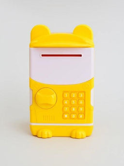 Копилка-сейф "Cute animal", yellow (14x8 см)