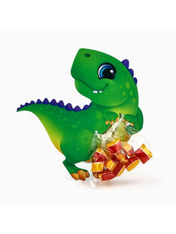 Цена за 10 шт. Пакет под сладости «Дино», 11 х 6 см