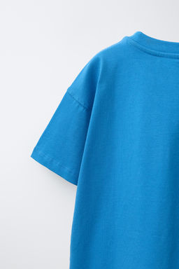 CAMISETA LISA / Azul?n - Zara фото 4