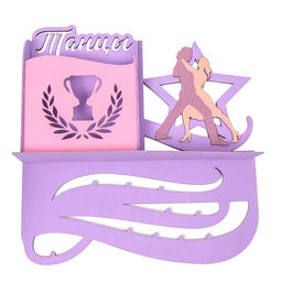 Медальница Танцы двухцветная покраска, карман, 460x485мм - Командор фото 4