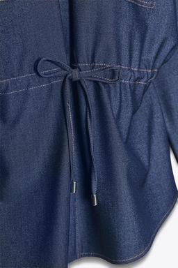 LONG SLEEVE SAFARI SHIRT - Zara фото 7