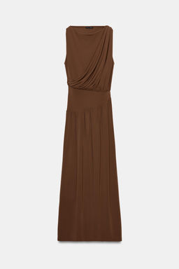 VESTIDO FAJ?N LATERAL / Aceite - Zara фото 6