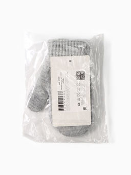 Варежки детские MINAKU, серые, 14 см