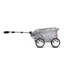 Тележка игрушечная металлическая, принт альпаки