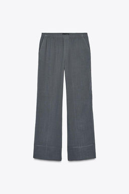 PYJAMA-STYLE TROUSERS - Zara фото 12