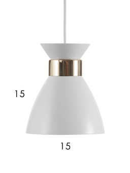 Светильник подвесной TR8466, 3хE27, 60 Вт, 55×13.5×100 см, белый