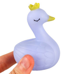 Резиновые игрушки для ванны «Зайка, лебедь, уточка», с пищалкой, в наборе 3 шт.