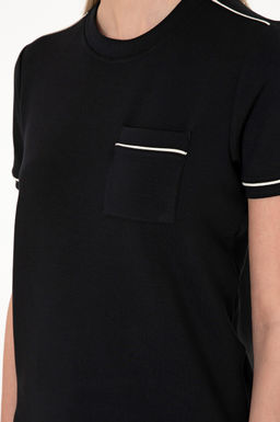 Kad_n Siyah Ti__rt Sepette S_rpriz _ndirim - U.s. polo assn фото 7