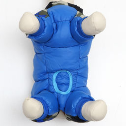 Комбинезон принтованный с замком на спине, размер 16 (ДС 28 см, ОГ 34 см, ОШ 44 см), синий 696822 - Simaland фото 5