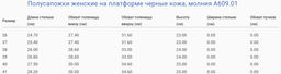 Полусапожки женские на платформе черные кожа, молния - Roshva фото 11