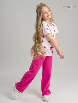 Костюм Лето разбитое сердце-фуксия - Sovalina фото 17