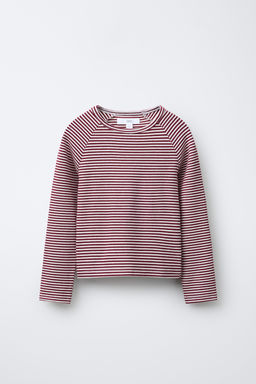 STRIPED T-SHIRT WITH MODAL