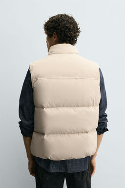 REGULAR FIT PADDED GILET - Zara фото 3