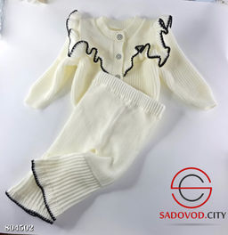 Вязаный костюм для девочек - Bruno фото 16