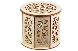 Заготовка для творчества Шкатулка Зимние узоры