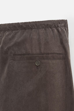 RELAXED FIT FLOWING TROUSERS - Zara фото 9