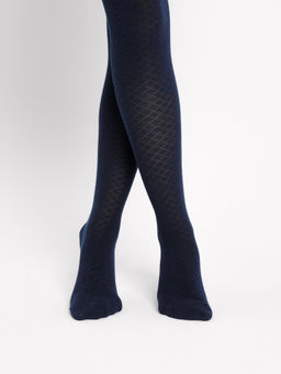 Цена за 3 пары! Колготки детские синие - Mark formelle фото 3